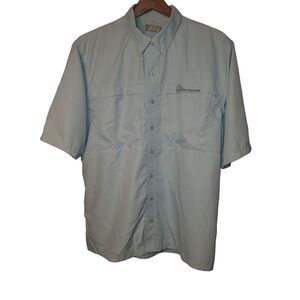 Mens Ducks Unlimited Short Sleeve Button down Shirt Size XL. [MSB5033]